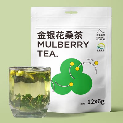 金银花四川桑茶独立小包装72g