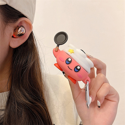 适用三星Galaxybuds2无线蓝牙耳机保护套budspro壳硅胶平底锅卡比