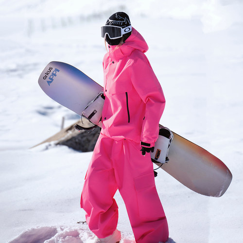 滑雪服女套装男防水保暖加厚