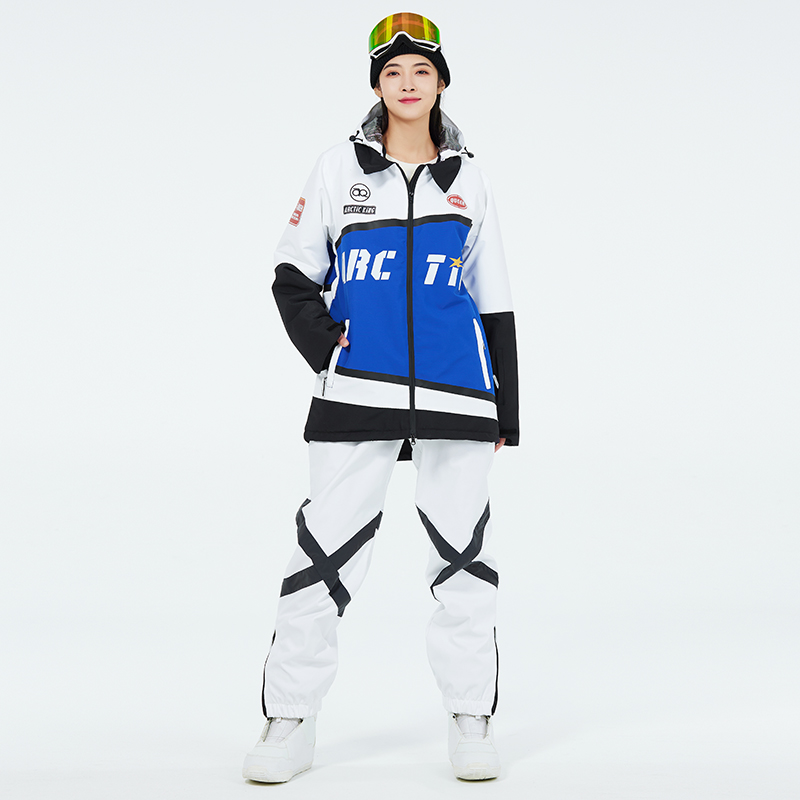 滑雪服套装女冬季户外防水保暖加厚滑雪衣裤单板双板滑雪服男套装-封面