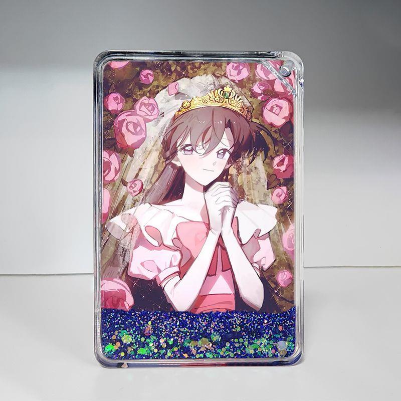 毛利兰流沙麻将卡砖摆件