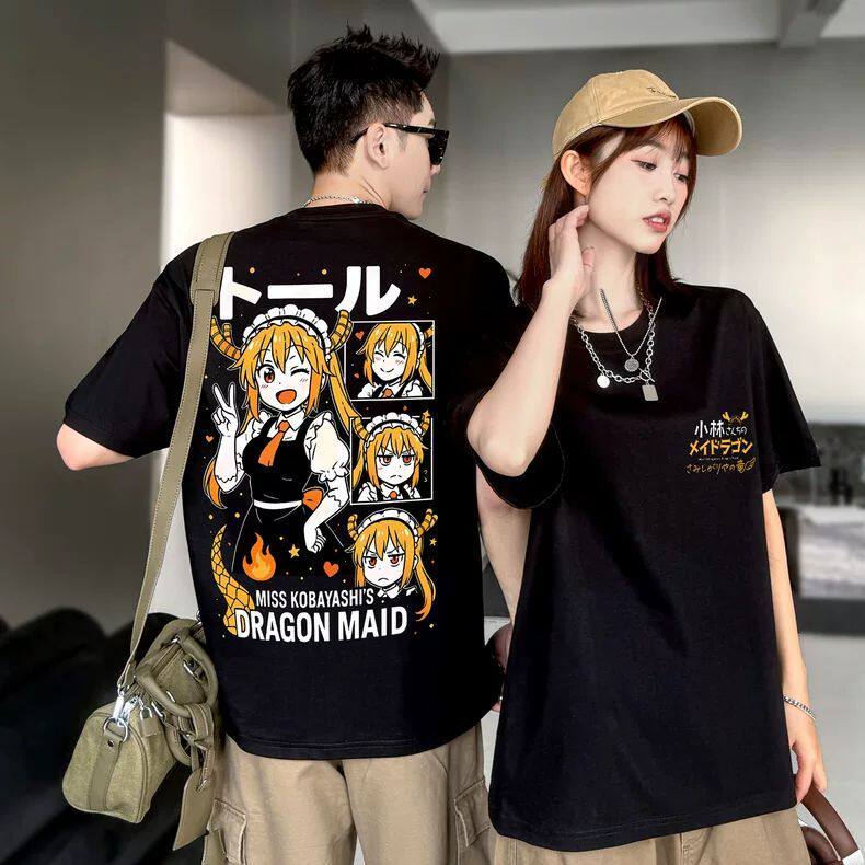 小林家的龙女仆短袖T恤动