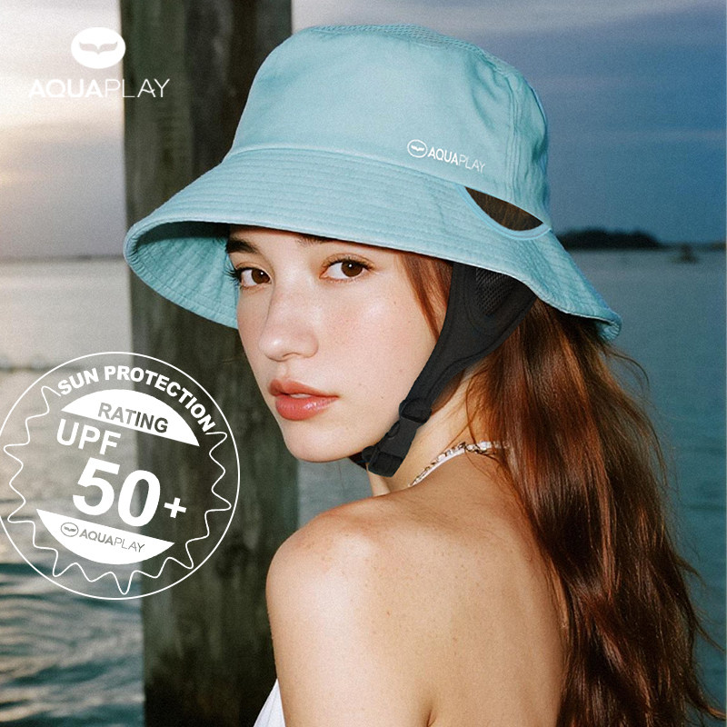 安泊来潜水帽头套发带脸基尼防晒遮阳户外运动渔夫帽海边度假