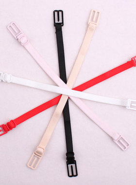 防掉文胸隐形白色后背防滑带肩带扣滑肩bra内衣固定扣环配件神器