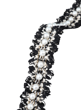 辅料装饰配件领子珠珠蕾丝花边