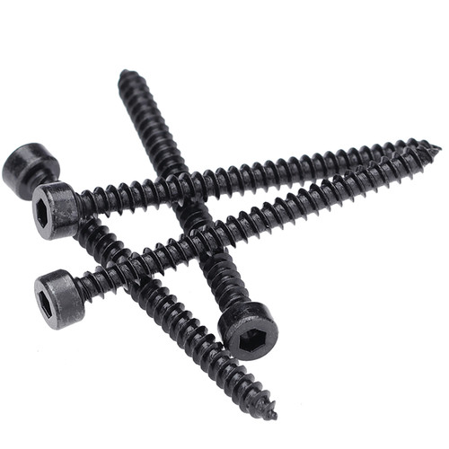 盖驰黑色杯头内六角自攻螺丝钉