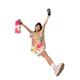 港风复古油画短袖花衬衫女夏季宽松夏威夷衬衣潮牌法式高级感上衣