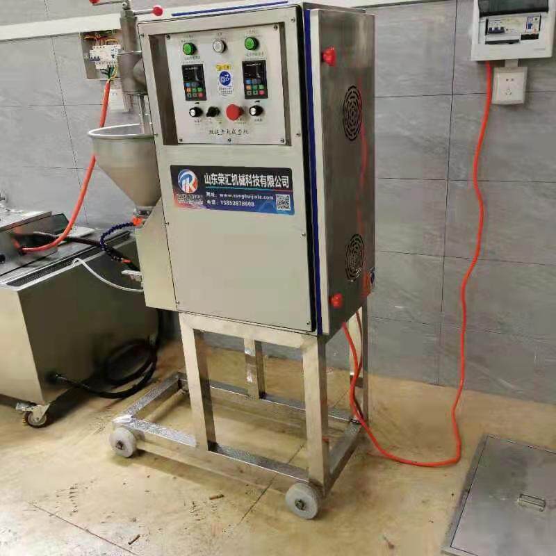 不锈钢鱼丸加工设备商用牛肉丸生产机器全自动萝卜丸子变频成型机