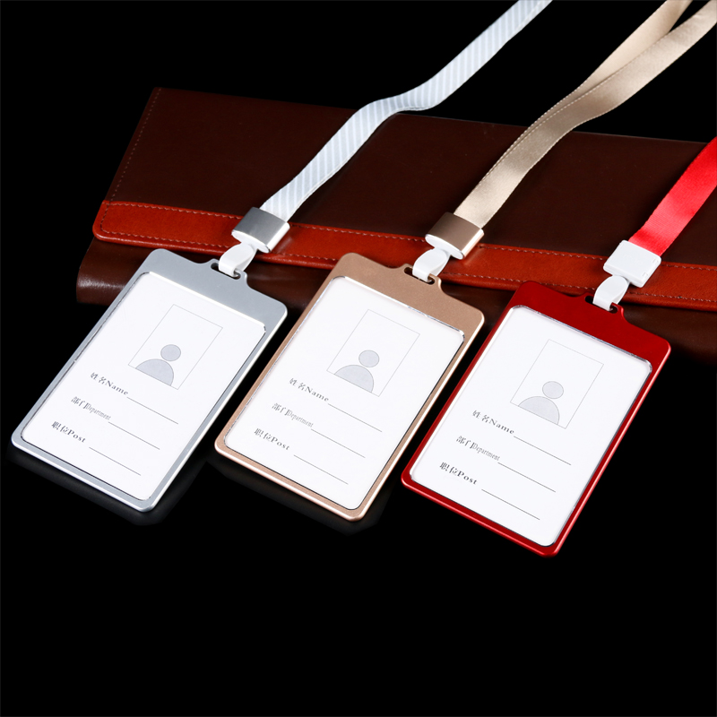 金属证件卡套可定制文字logo