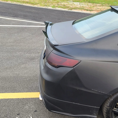 帝豪gl改装尾翼 16～21款帝豪gl专用尾翼 免打孔压尾 帝豪GL改装