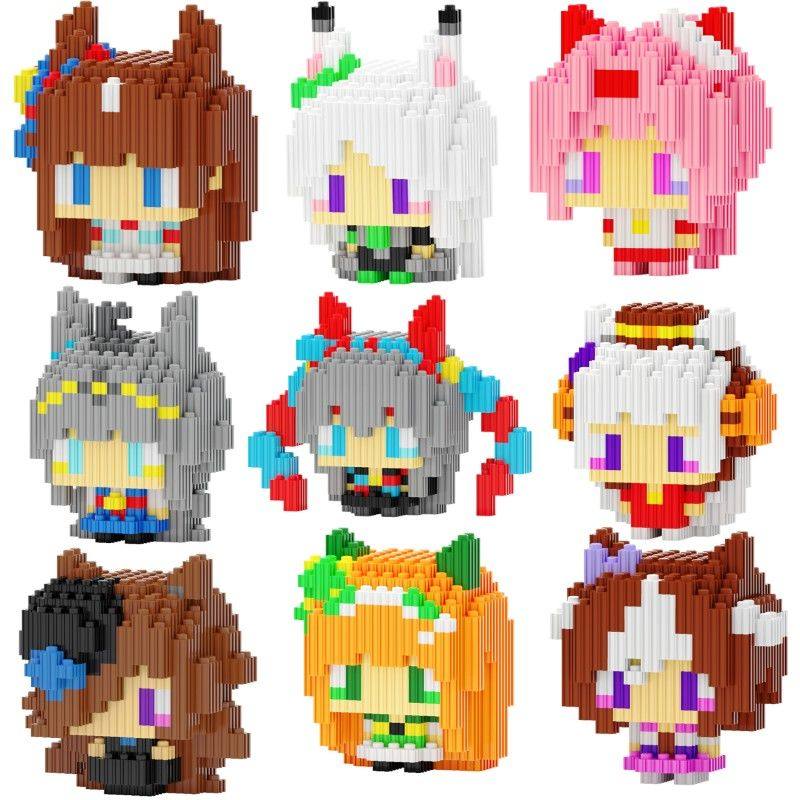 赛马米浴娘东海皇帝黄金船周边手办手工摆件积木模型玩具礼物公仔