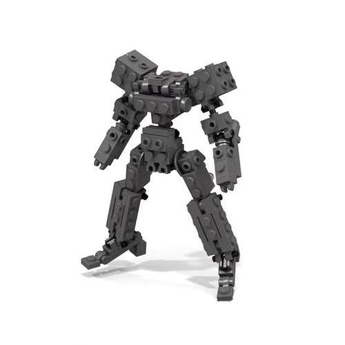 moc木偶骨架机甲模型 儿童益智拼装玩具小颗粒男孩女孩玩具