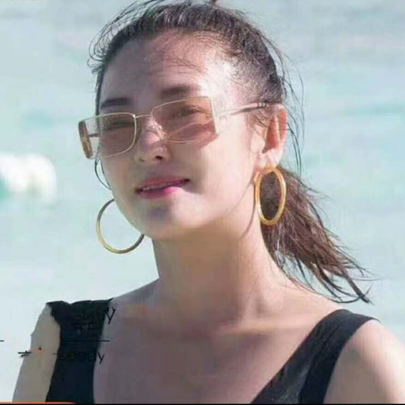 太阳镜女网红偏光黑色墨镜蹦迪眼睛男潮流时尚帅气复古飞行员眼镜