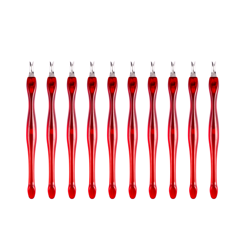 美甲工具死皮叉锋利去死皮推不锈钢去除倒刺指甲护理便携用品套装