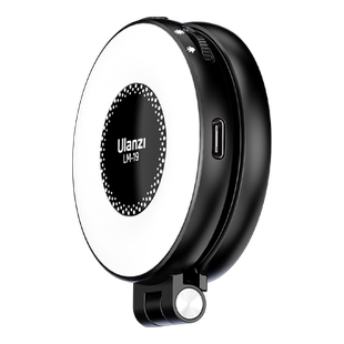 Ulanzi优篮子 Magsafe磁吸双色温补光灯柔光手机美颜拍照直播摄影打光灯适用于magsafe/安卓手机摄像熊猫灯