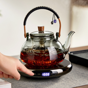 忆壶茶玻璃煮茶壶2025新款电陶炉套装提梁壶煮茶器小型家用烧水壶