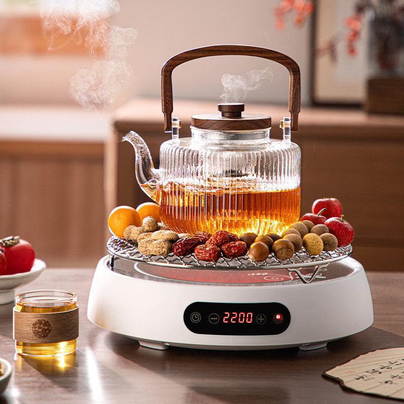 忆壶茶冬日围炉煮茶电炉室内家用器具全套新款电陶炉茶壶烤火套装