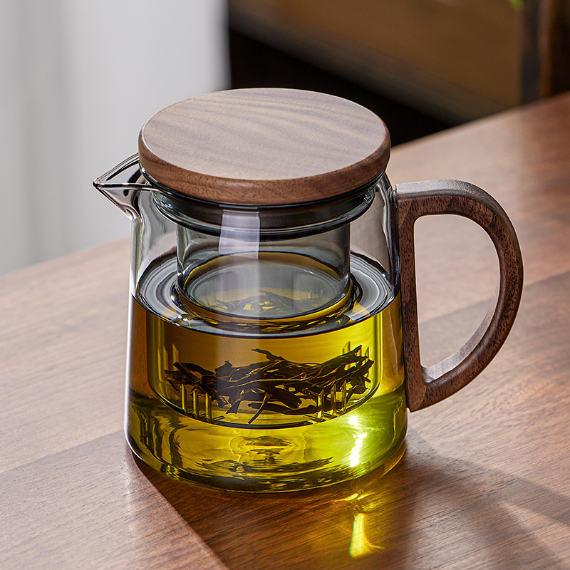 茶壶玻璃泡茶壶泡红茶茶杯茶具