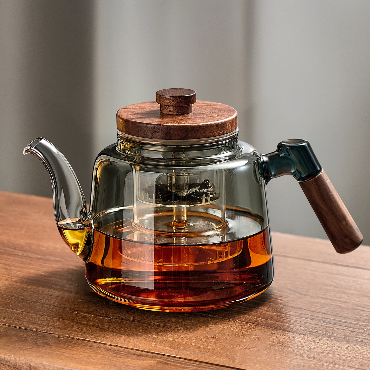 忆壶茶玻璃煮茶壶2026新款家用耐高温蒸煮茶器大容量泡茶壶烧水壶