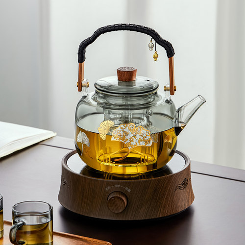 耐高温茶壶大容量待客玻璃泡茶具