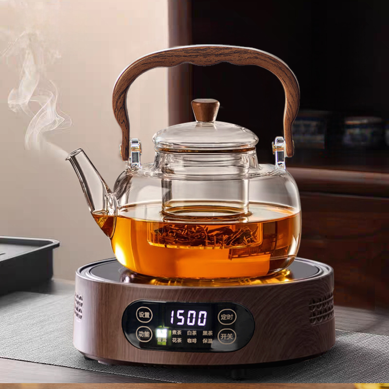 【品質優選】耐高溫玻璃煮茶壺