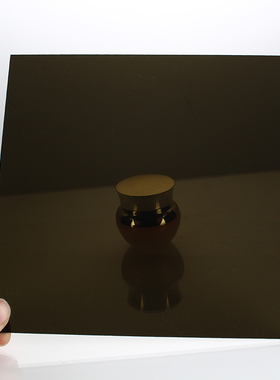 黑色半透明亚克力板24568mm黑茶色透光板定制切割有机玻璃显示屏