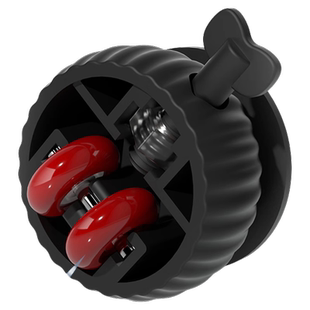 德国粘贴式万向轮滚珠移动带刹车免打孔静音家具茶几底座滑轮脚轮