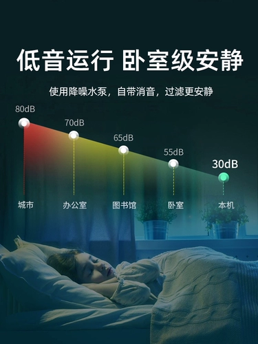 Германский качественный рыбоворотковой фильтр кислород -в одном машине с небольшим масштабным водным водяным водяным насосом водяной насос Тройной один супер тишина