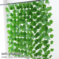 12 склеенных виноградных листьев по 36 листьев.