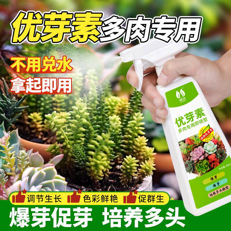 优芽素多肉专用植物通用型爆芽免稀释营养液太阳花绿植盆栽矮胖素