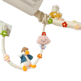 空调管子装饰遮挡高级麻绳线包暖燃气管道美化阳台下水管遮丑神器