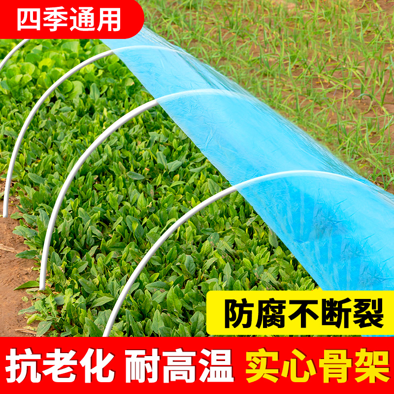 大棚支架拱杆温室骨架种菜小拱棚