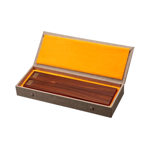 镇尺书法用品 酸枝木文房四宝摆件镇纸镇木压纸 中国风实木国画压条礼盒包装书房用具