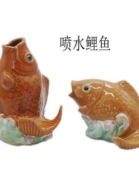 假山喷水龙头花园假山鱼池喷水壁挂装饰龙头吐水龙头流水喷泉别墅