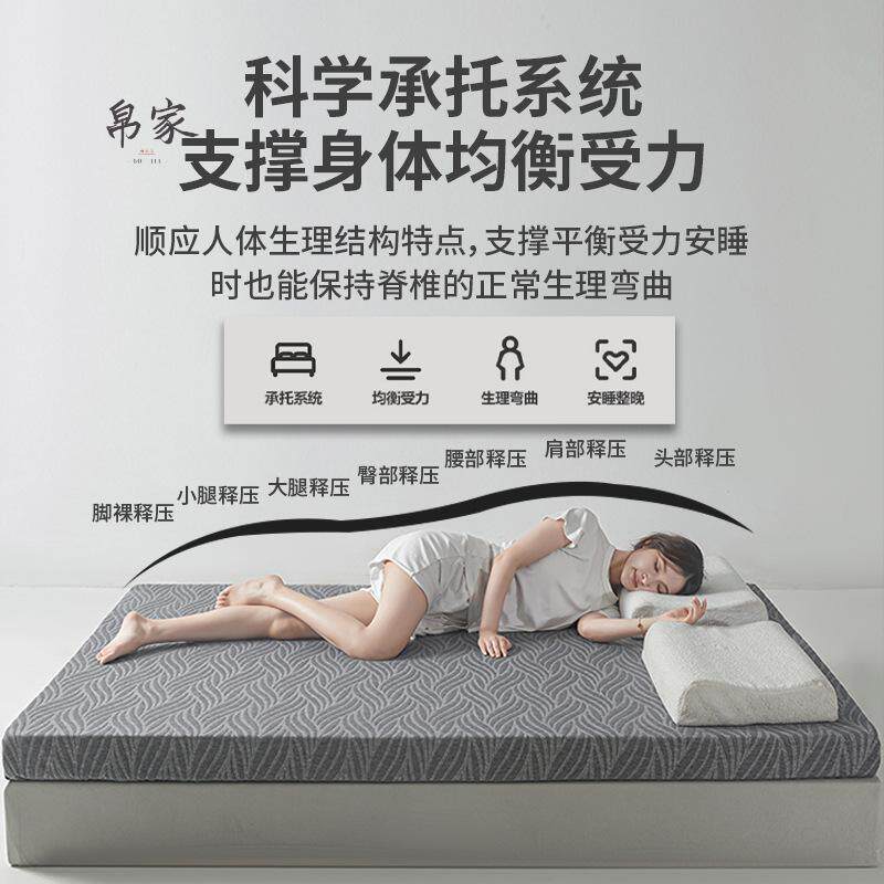 床垫海绵记忆棉软垫褥子可拆洗家用床铺学生宿舍单人租房榻榻米