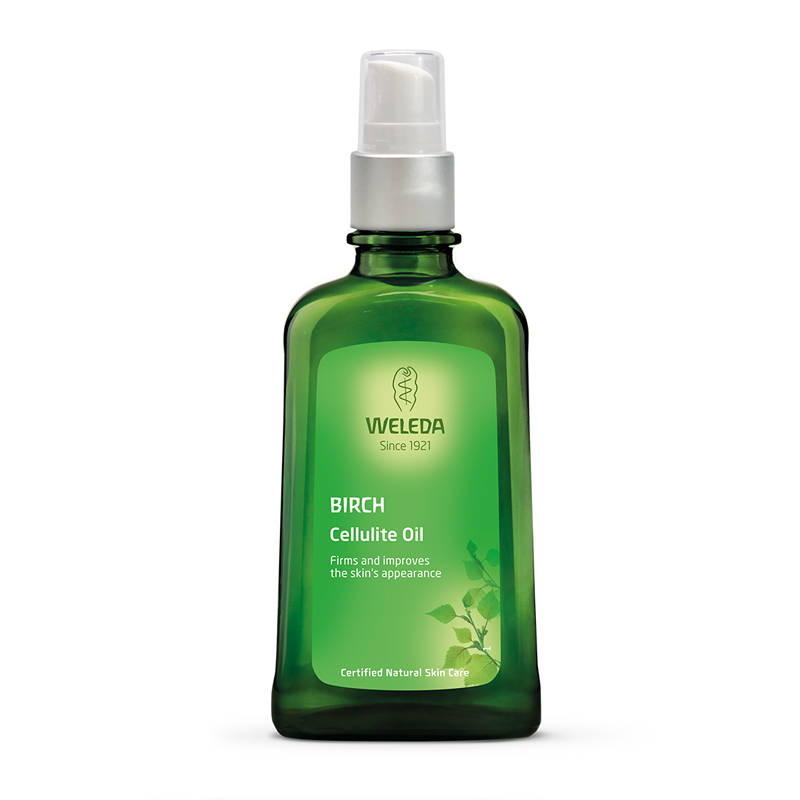 【英国直邮】WELEDA维蕾德白桦树纤体按摩精华油100ml提拉紧致