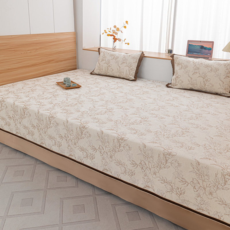 春榮2024新款提花雪尼爾復合炕蓋