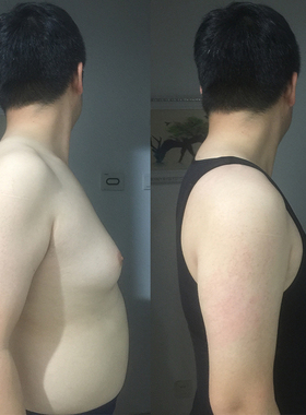 男士塑身衣束胸收腹背心束腰缩胸平胸收胸大胸紧身雌化胸裹胸遮胸