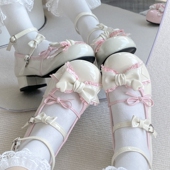奶芙派对 原创正品 lolita低跟平底圆头可爱甜美少女洛丽塔lo鞋