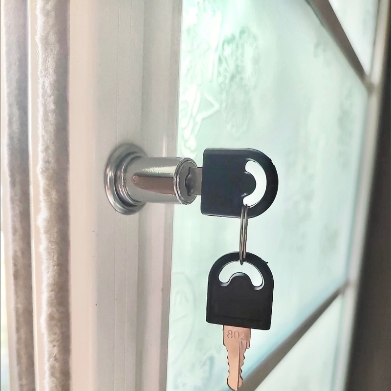 铝合金防盗窗木门烟柜锁窗户趟门锁插销锁橱柜顶锁灯箱锁铝框