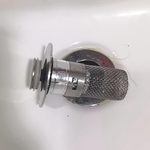 防臭洗面盆防漏不锈钢网防虫下水器地漏通用型弹跳芯洗脸盆防堵