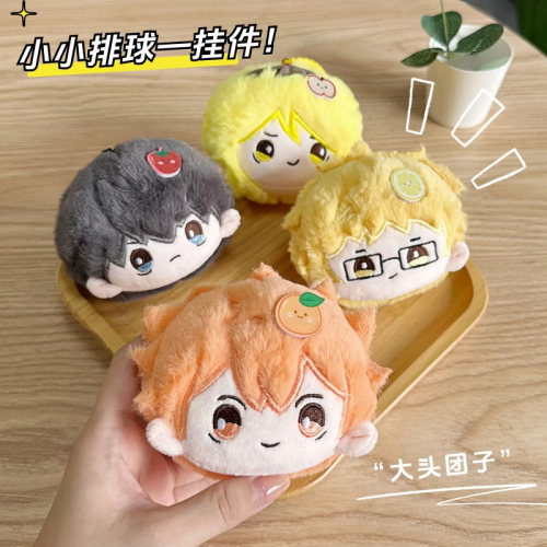 日向翔阳影山飞雄毛绒挂件