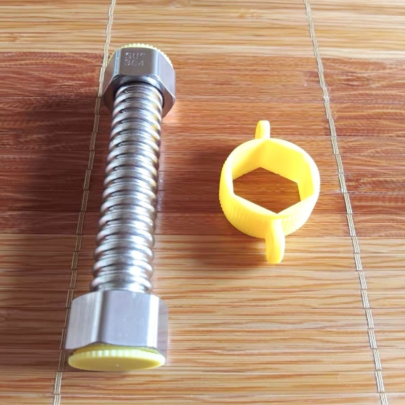 金属软管进出波纹管冷热水燃气进水管耐热加厚马桶4分热水器软管