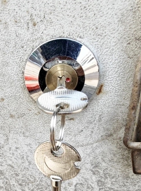 电柜门锁配电箱锁芯钥匙MS401锁转舌锁通用机柜锁专用配电箱门锁