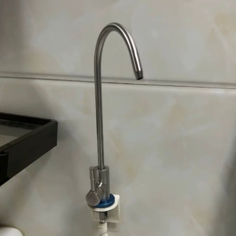 过滤器纯净水机4分2分水管鹅颈家用净水器直饮配件双出水专用