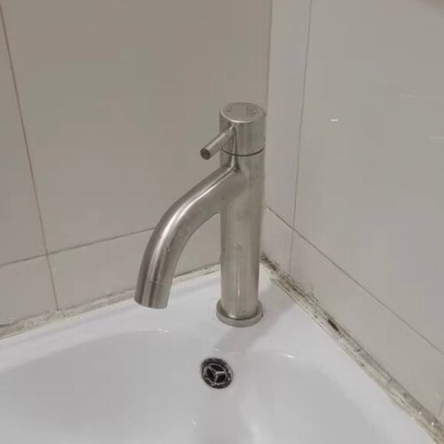 水龙头冷热单孔台上面盆304洗脸盆洗手盆洗手间家用不锈钢台盆