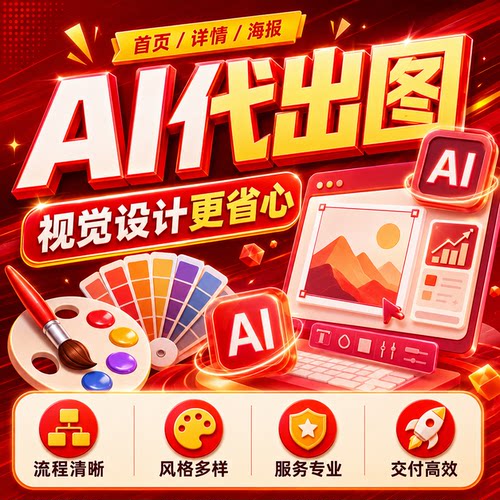 专业PS/AI平面设计海报制作