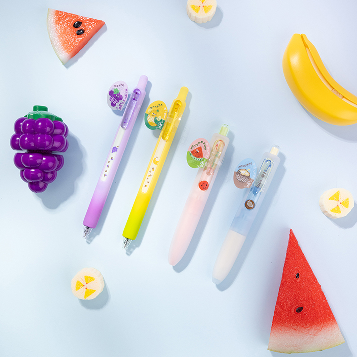 晨光K4307水果开心剥剥乐中性笔