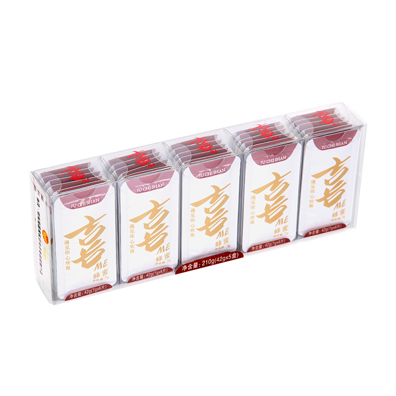 喜蜜卡片蜂蜜210g(30片)小袋装贵州荆条蜜花清香自然甜