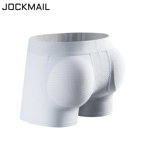 JOCKMAIL男内裤海绵罩杯丰臀网孔